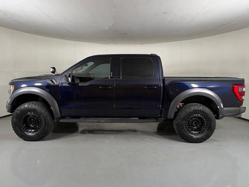 Antimatter Blue Metallic 2022 Ford F-150 Raptor