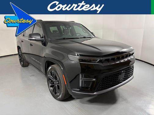 High Gloss Black 2026 Jeep Grand Wagoneer Summit Obsidian 4x4