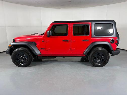 Firecracker Red Clearcoat 2026 Jeep Wrangler Sport