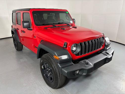 Firecracker Red Clearcoat 2026 Jeep Wrangler Sport