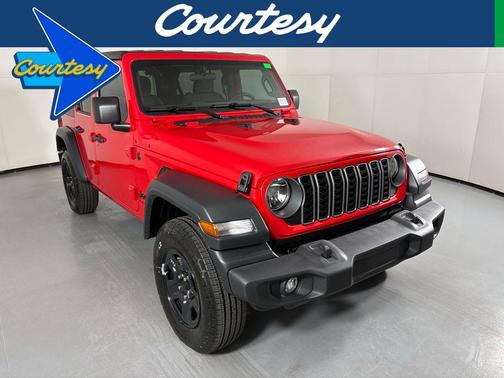 Firecracker Red Clearcoat 2026 Jeep Wrangler Sport