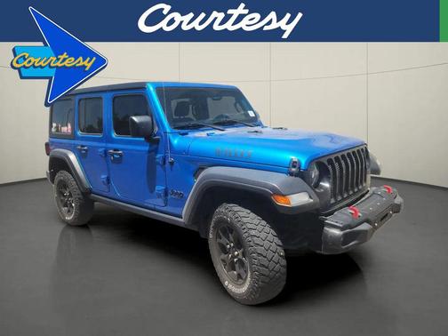 Hydro Blue Pearlcoat 2022 Jeep Wrangler Willys