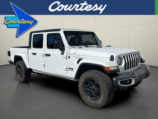 Bright White Clearcoat 2020 Jeep Gladiator Sport S