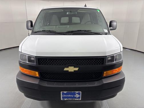 Summit White 2023 Chevrolet Express 3500 RWD 3500 Extended Wheelbase LS