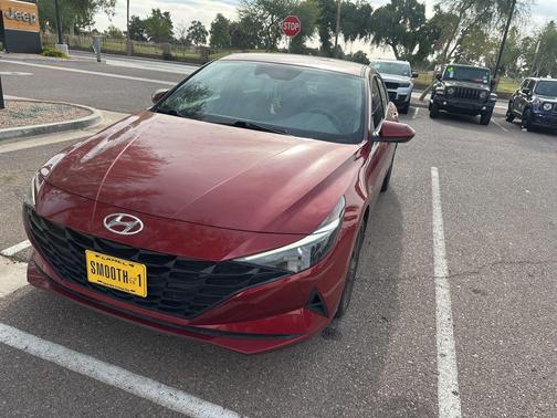 2023 Hyundai ELANTRA HEV Blue