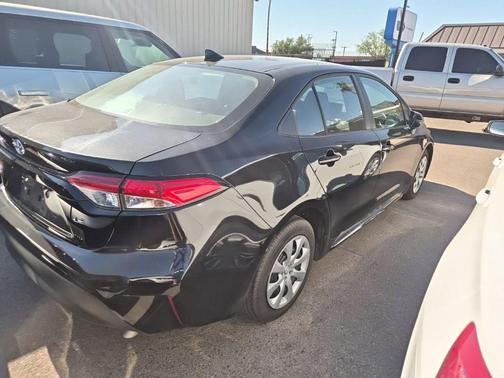 Midnight Black Metallic 2025 Toyota Corolla LE
