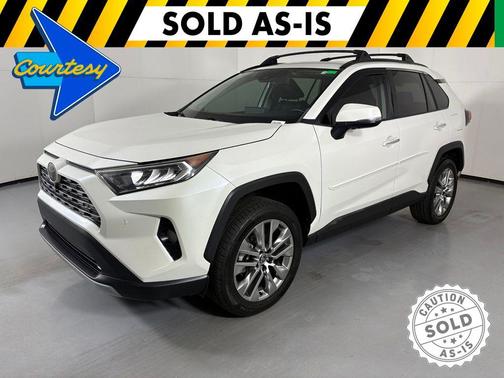 Blizzard Pearl 2021 Toyota RAV4 Limited
