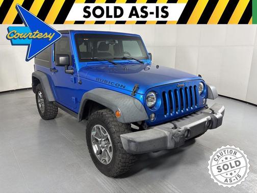 Hydro Blue Pearlcoat 2016 Jeep Wrangler Rubicon
