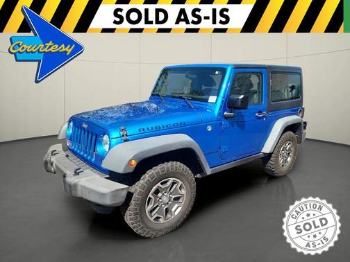 Hydro Blue Pearlcoat 2016 Jeep Wrangler Rubicon