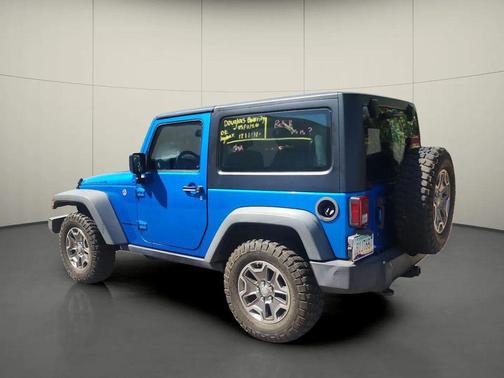 Hydro Blue Pearlcoat 2016 Jeep Wrangler Rubicon