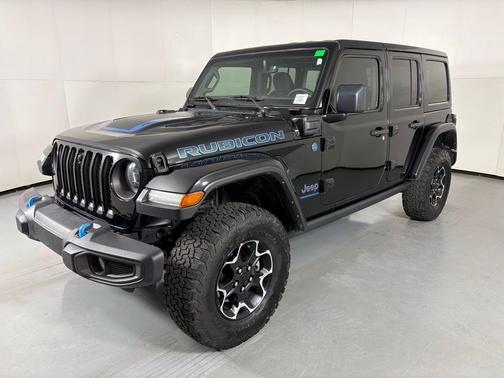 Black Clearcoat 2023 Jeep Wrangler 4xe Rubicon