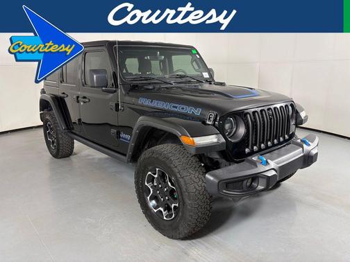 Black Clearcoat 2023 Jeep Wrangler 4xe Rubicon