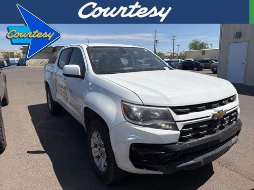 Summit White 2021 Chevrolet Colorado LT