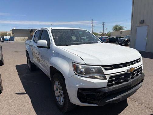 Summit White 2021 Chevrolet Colorado LT