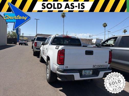 Summit White 2021 Chevrolet Colorado LT