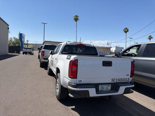 Summit White 2021 Chevrolet Colorado LT