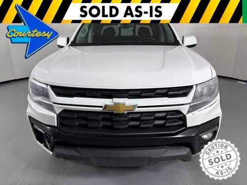 Summit White 2021 Chevrolet Colorado LT