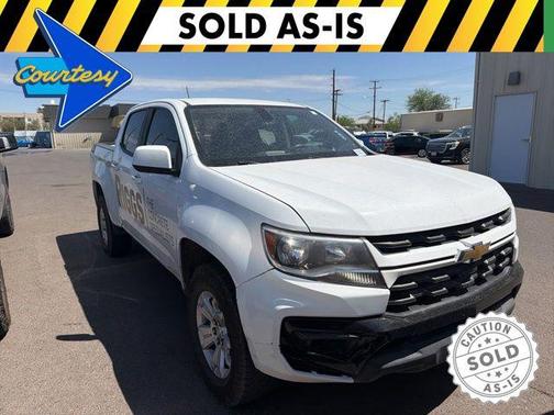 Summit White 2021 Chevrolet Colorado LT