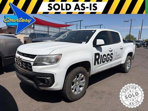 Summit White 2021 Chevrolet Colorado LT