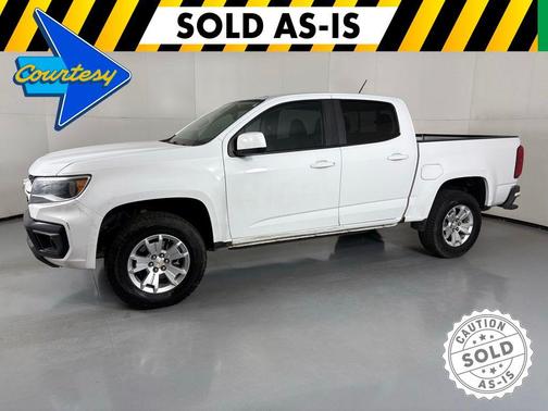 Summit White 2021 Chevrolet Colorado LT