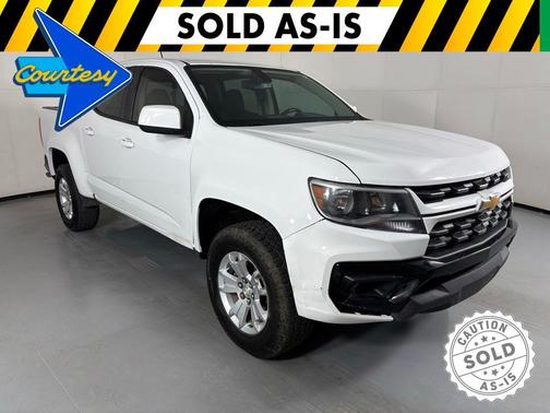 Summit White 2021 Chevrolet Colorado LT