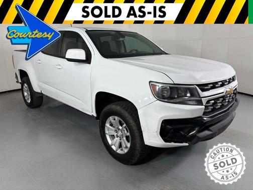 Summit White 2021 Chevrolet Colorado LT