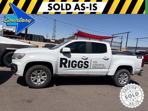 Summit White 2021 Chevrolet Colorado LT