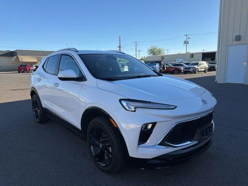 Summit White 2024 Buick Encore GX Sport Touring