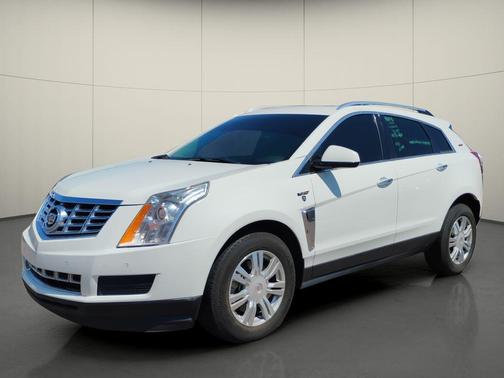 white 2014 Cadillac SRX Luxury Collection