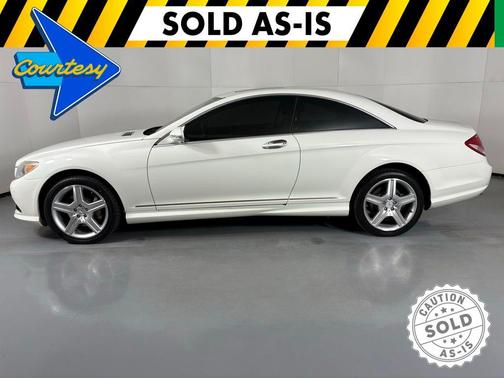 Diamond White Metallic 2009 Mercedes-Benz CL-Class 4MATIC