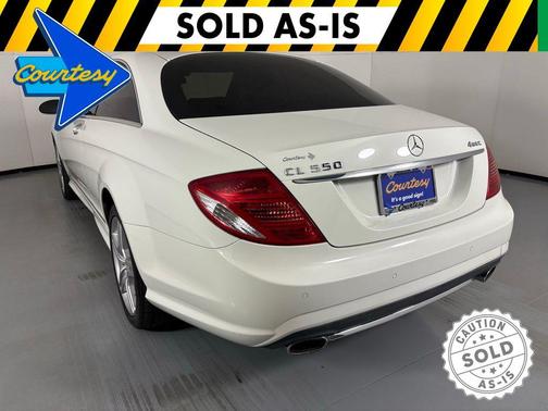 Diamond White Metallic 2009 Mercedes-Benz CL-Class 4MATIC