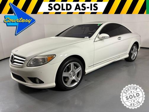 Diamond White Metallic 2009 Mercedes-Benz CL-Class 4MATIC
