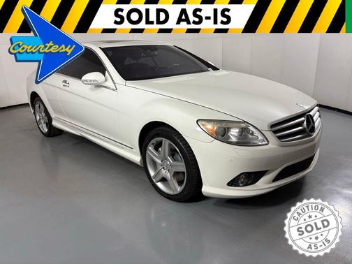 Diamond White Metallic 2009 Mercedes-Benz CL-Class 4MATIC