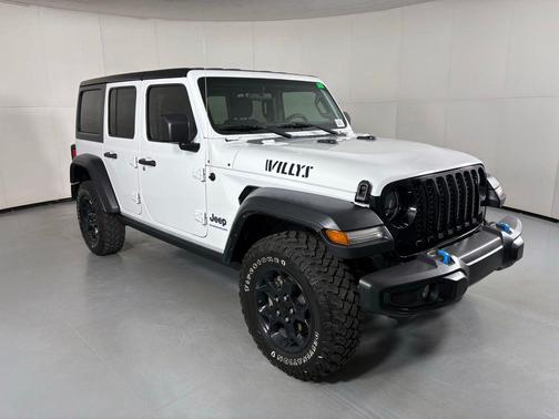 Bright White Clearcoat 2023 Jeep Wrangler 4xe Base