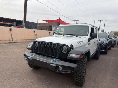 Bright White Clearcoat 2023 Jeep Wrangler 4xe Base