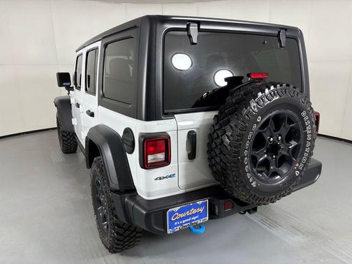 Bright White Clearcoat 2023 Jeep Wrangler 4xe Base