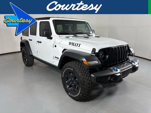 Bright White Clearcoat 2023 Jeep Wrangler 4xe Base
