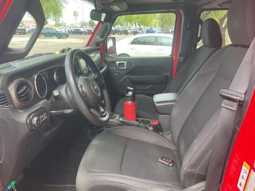 Firecracker Red Clearcoat 2018 Jeep Wrangler Unlimited Sport
