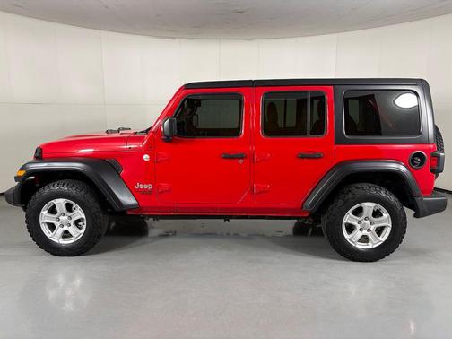 Firecracker Red Clearcoat 2018 Jeep Wrangler Unlimited Sport