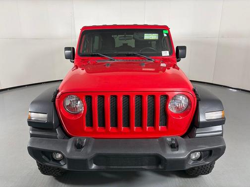 Firecracker Red Clearcoat 2018 Jeep Wrangler Unlimited Sport