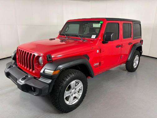Firecracker Red Clearcoat 2018 Jeep Wrangler Unlimited Sport