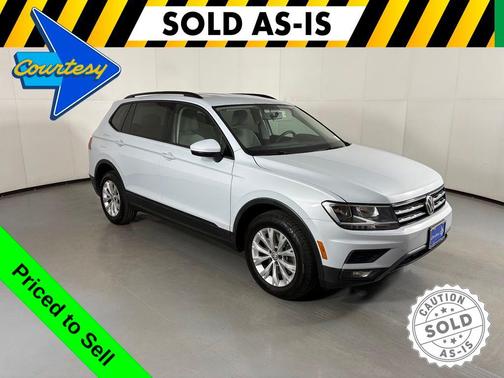White Silver 2018 Volkswagen Tiguan 2.0T S