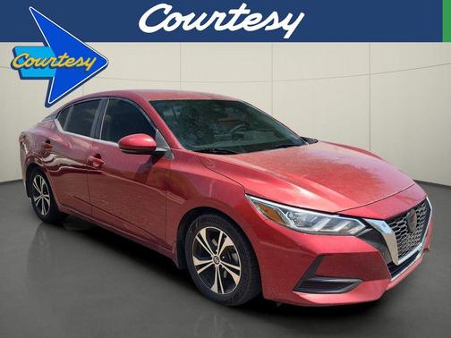 Scarlet Ember Tintcoat 2020 Nissan Sentra SV