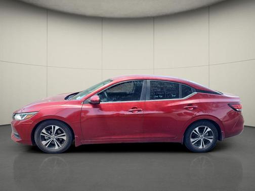 Scarlet Ember Tintcoat 2020 Nissan Sentra SV