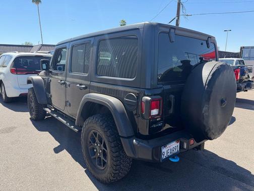 Black Clearcoat 2024 Jeep Wrangler 4xe Willys