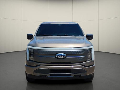 Stone Gray Metallic 2023 Ford F-150 Lightning XLT