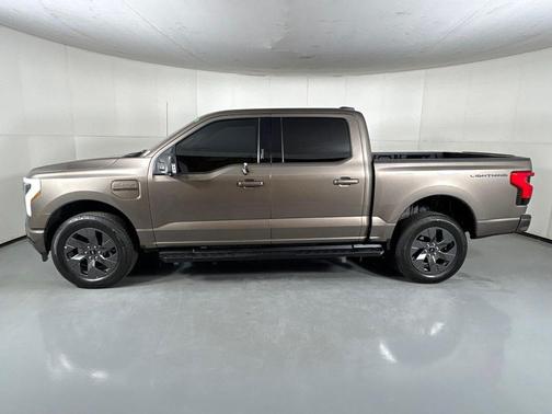 Stone Gray Metallic 2023 Ford F-150 Lightning XLT