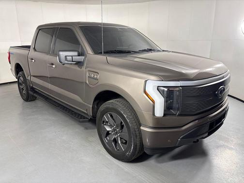 Stone Gray Metallic 2023 Ford F-150 Lightning XLT