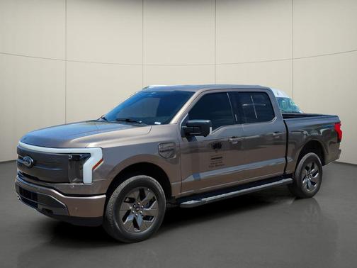 Stone Gray Metallic 2023 Ford F-150 Lightning XLT