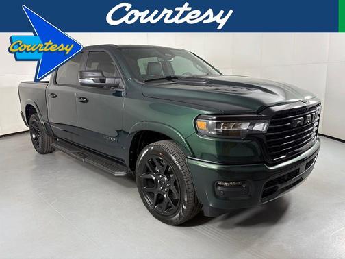 Serrano Green Metallic 2026 RAM 1500 Laramie